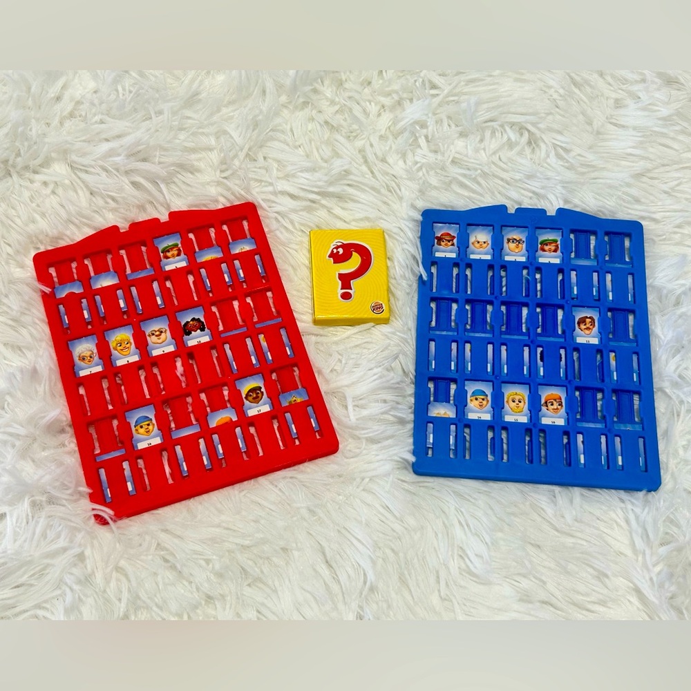 🔴2/$10 Mini BK GUESS WHO collector’s game